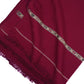 PASHMINA 96 SWATI SHAWL (maroon color 360-g)