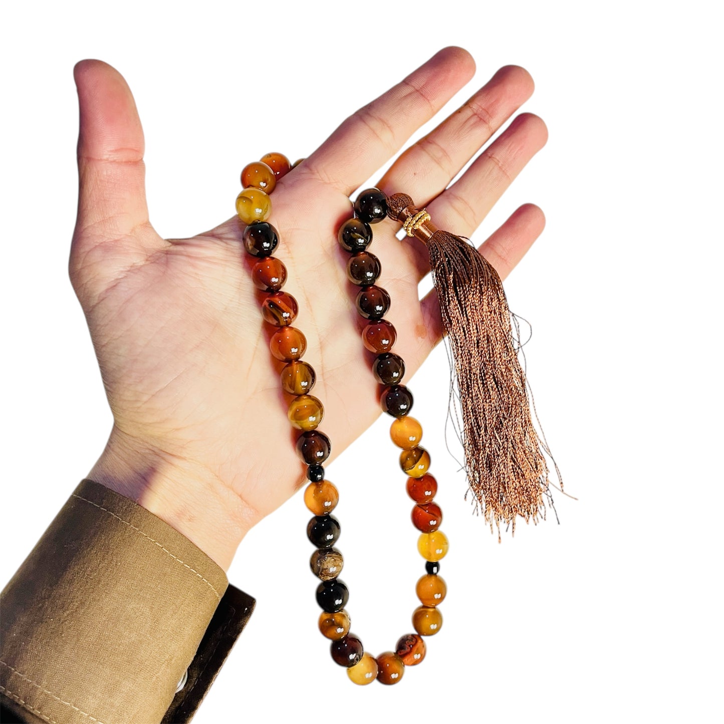 Sulemani Aqeeq Tasbeeh (12 mm | 33 Beads)